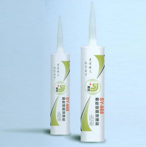 速誉668酸性硅酮玻璃胶